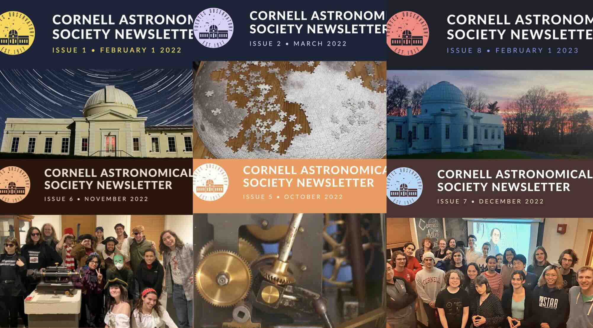 Cornell Astronomical Society newsletters