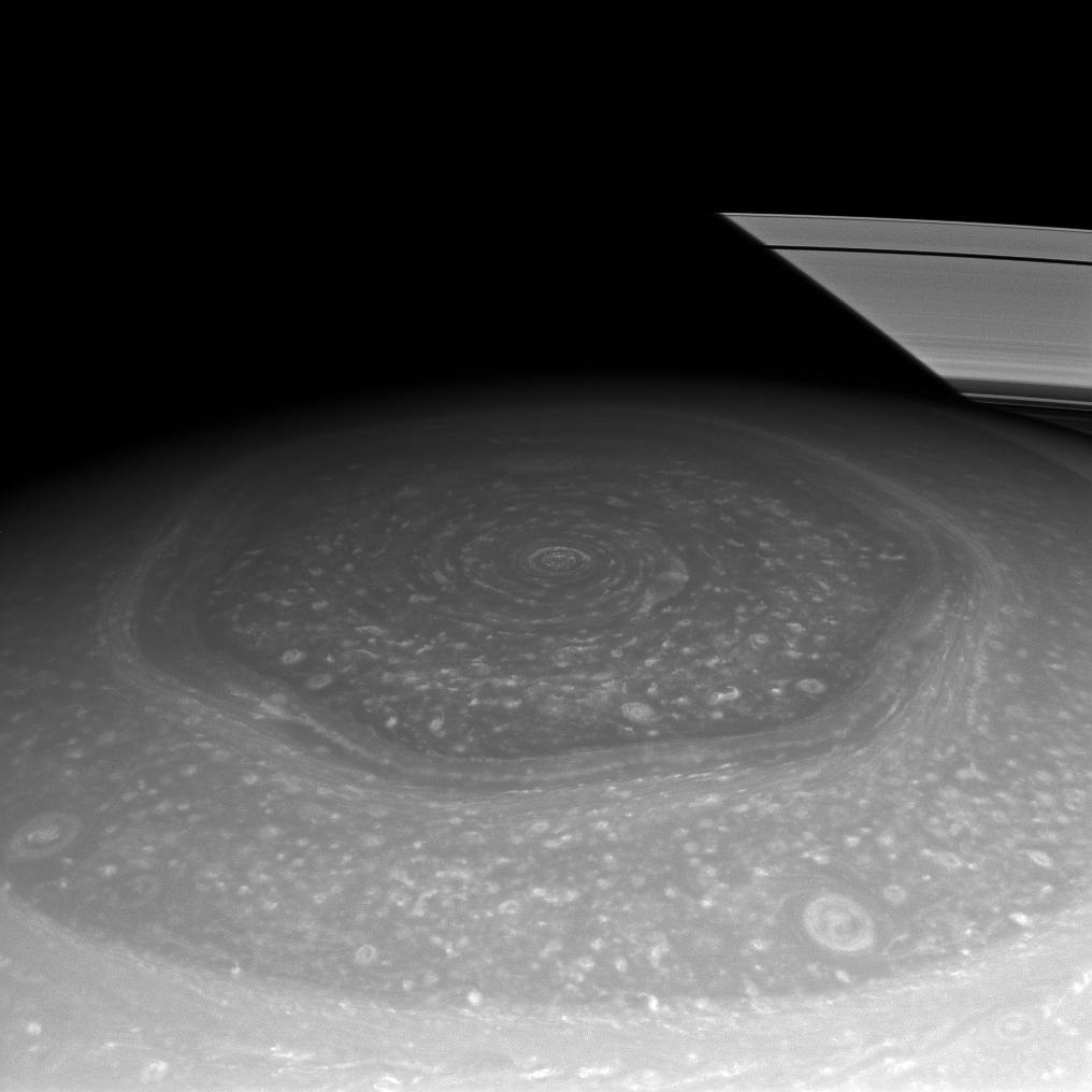 Saturn's Polar Hexagon